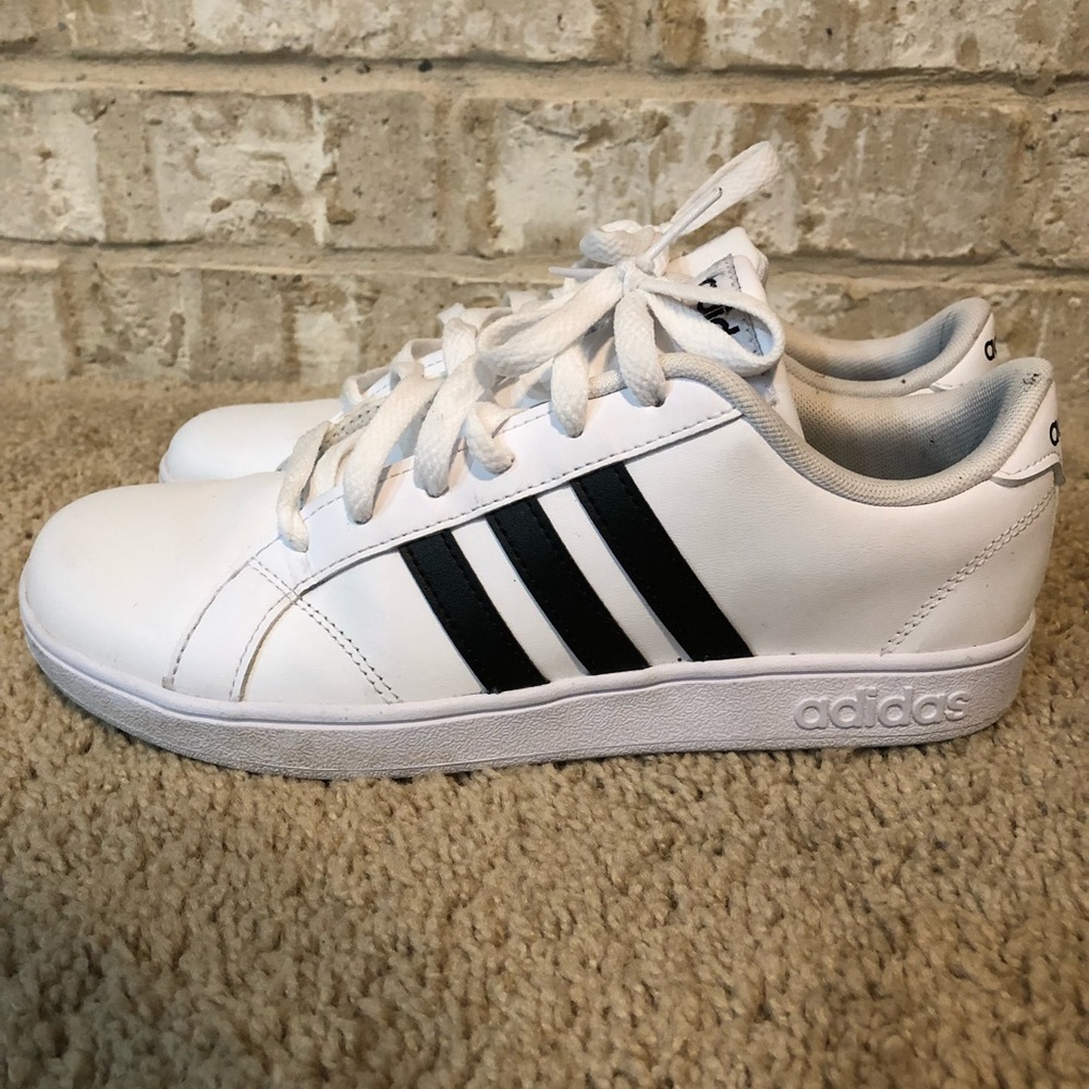 Boys Adidas Neo Cloudfoam Shoes